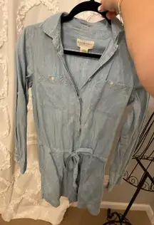 Ling Sleeve Denim & Supply  Jean Romper