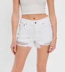 American Eagle Denim Shorts Distressed