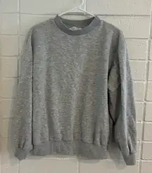 SLEEPER grey crewneck sweater