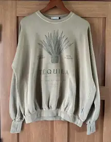 The Laundry Room Tequila Oversized Crewneck Mushroom Color Women’s size Small