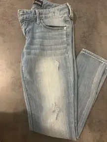 Express Ankle low rise jeans, size 0 regular