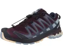 Salomon XA Pro 3D V8 Hiking Shoes Contagrip Sneakers Lace Up Red Blue 8