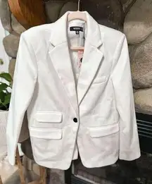 Missguided NWT White Blazer