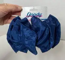 NEW Vintage 1996 Goody Hair Barrette Navy Blue Bow Ribbon Oversized