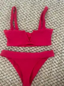 Red l*space Bikini