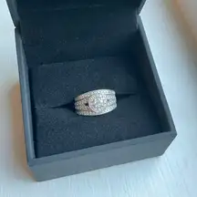 Engagement Ring and Wedding Band Set