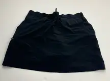 Coolibar Women's Mendocino Travel Skort Black Skort with‎ UPF 50+ Size Small