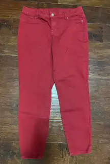 Maurice’s Red Pants