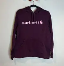 Carhartt  purple women's pullover hoodie