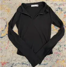 Long Sleeve Quarter-Zip Top