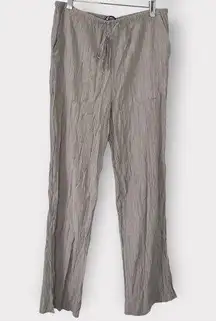 ZARA  Textured Drawstring Pants Medium