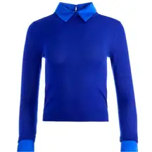 Alice + Olivia Porla Collared  Sweater - Size XS