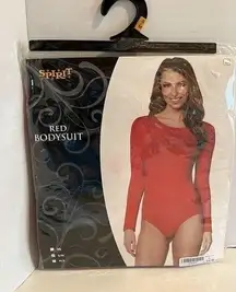 Red Body Suit Halloween Costume Full Body Suit Barbiecore S/M