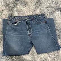 Levi's CAPRI Blue Denim Jeans with Signature Patch