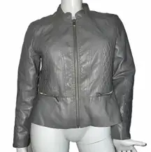 NY & Co Faux Leather Jacket 