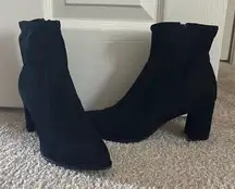 Black Suede Ankle Boots