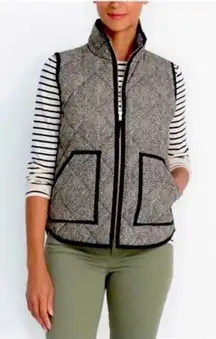 J.‎ Crew Excursion Down Herringbone Puffer Vest XXS (Fits like Small) NWOT