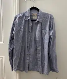 Wrangler Stripped Button Down Shirt