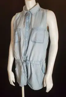 Chelsea & Violet Blue Romper (M)