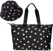 Alice + Olivia Daisy Print Duffel Bag & Bucket Hat