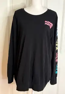Torrid Minnie Mouse Black Disney Sweatshirt NWT size 3X 22-24