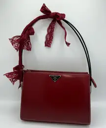 Cute red shoulder purse