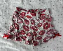 White Lily Boutique Kiss Shorts