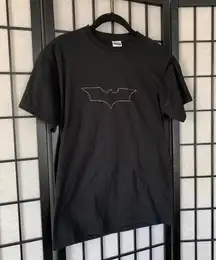 Batman Signal Short Sleeve T-Shirt Black Small