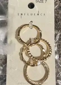 New‎ 5 stackable rings