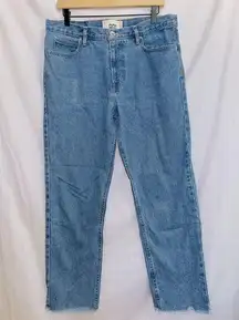 BDG Urban Outfitters Medium Wash Denim High Waisted Cropped Vintage Slim Jeans