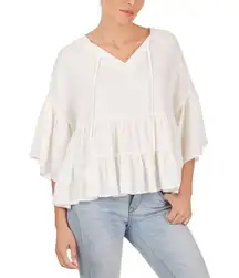 Adyson Parker Tiered Hem Peasant Top With Matching Pants