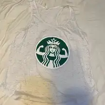 Graphic Workout Tank- Starbucks