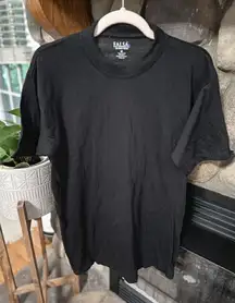 Falsa 100% cotton black tshirt