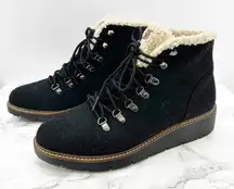 Dr. Scholl's So Comfy Waterproof Low Wedge Winter Boots Size 7.5