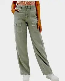 AE Dreamy Drape Stretch Super High-Waisted Cargo Baggy Wide-Leg Skater Pants