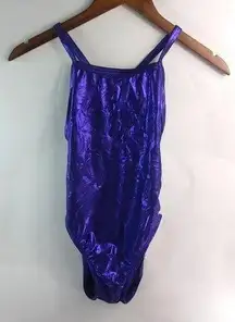 Dolfin 00 Purple Shine Racing One-Piece Swim Suit