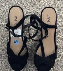 Me Too Elegant Black Women's Sandals