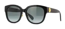 New Gucci Sunglasses GG1409SK 001 Black/Grey