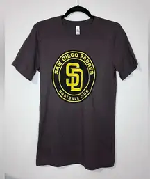 SAN DIEGO PADRES Baseball Club T-Shirt Short Sleeve Top Women’s Size Small. NWOT