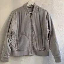 Vuori Gray Zip-Up Jacket