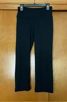 Betabrand Black Travel Cropped Yoga Dress Pants Size Small