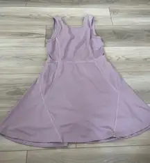 Amazon Athletic‎ Dress with Shorts Liner Built In Pocket Purple Activewear Dress