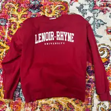 Lenoir Rhyne university crew neck sweatshirt