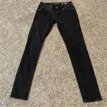 MISS ME Skinny Jeans in Black Size 27