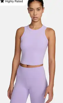 Nike One Fitted Women's Dri-FIT Cropped Tank Top