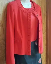 Red jacket