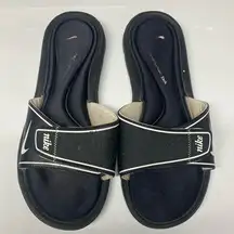 Nike Women’s Black Adjustable Comfort Footbed Slides