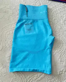 NVGTN Nvtgn Caribbean Blue Contour Shorts