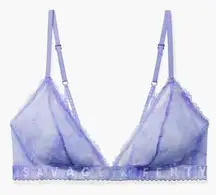 Savage x Fenty watercolor tie dye lace bralette