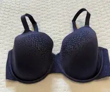 Wacoal 36DDD Purple Back Appeal T-Shirt Underwire Bra 853303